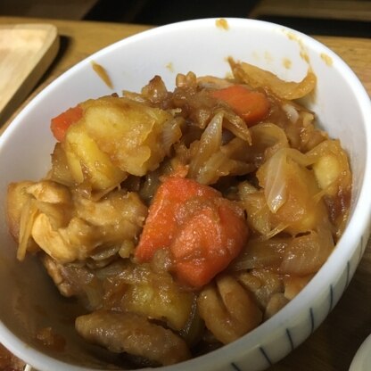 煮詰め過ぎてしまいましたが、お肉も柔らかくて美味しいです。